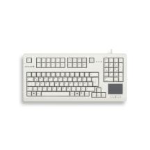CHERRY Advanced Performance Line TouchBoard G80-11900 Tastatur – USB – Deutsch – Hellgrau