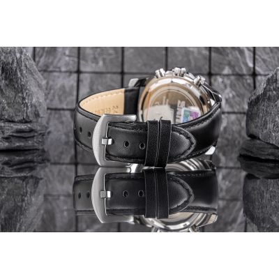 6. Herrenuhr Skmei 9156SIBK + Box