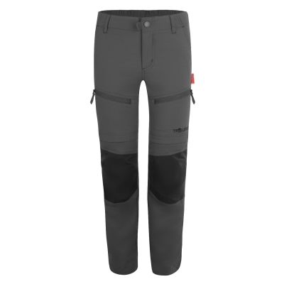 Kinder-Zip-off-Hose für Jungen/Mädchen Trollkids Kids Nordfjord Zip-off Pants anthrazit (852-602)