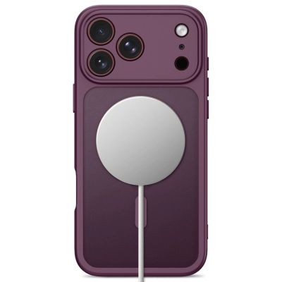 3. Tech-Protect BasicMag MagSafe Hülle für iPhone 17 Pro / 18 Pro – Burgunderrot Matt