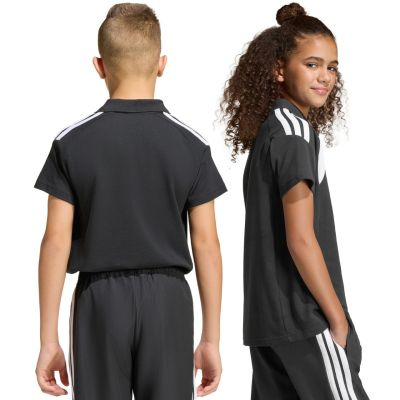 3. adidas Tiro 26 League Poloshirt für Kinder Schwarz KF3407