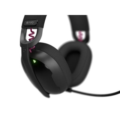 6. FURY FUKIYA F6 On-Ear-Kopfhörer mit Mikrofon, kabellos, Schwarz
