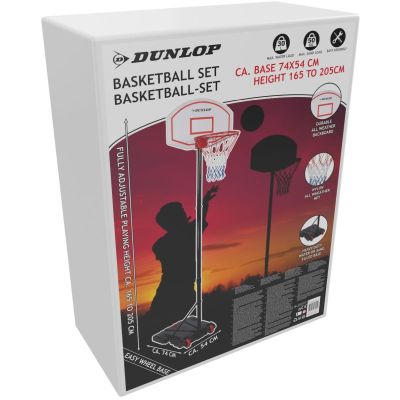7. DUNLOP VERSTELLBARES BASKETBALLSET 1,65-2,05M