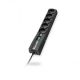 Ever Classic Überspannungsschutzleiste 1,5 m (schwarz) (T/LZ09-CLA015/0000)