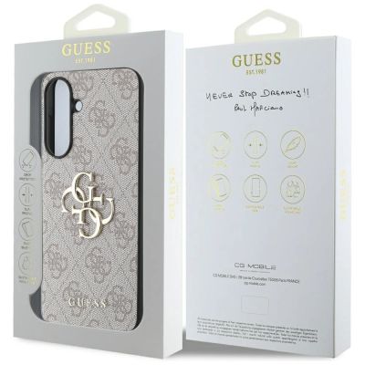 7. Guess Big 4G Logo Classic Logo Hülle für Samsung Galaxy A36 - Rosa