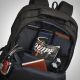 11. RIVACASE Laptop-Rucksack 17,3" Tegel, Schwarz, 23 l, wasserdichtes Material, Fächer für Tablet 10,1", Smartphone, Dokumente, Zubehör