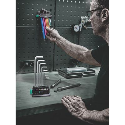 3. Satz von 950/9 HEX-PLUS 8, 9CZR Inbusschlüsseln