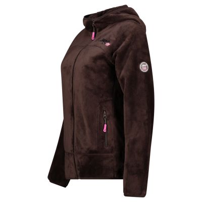 3. Damen-Fleecejacke Geographical Norway UPALOOD BROWN DB LADY 047-1 (WZ4176F/GN-BROWN)