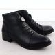 19. Schwarze Damen-Arbeitsstiefel mit Socken Sabatina