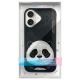 12. Nimmy Big Eyed Pet 2.0 Panda Hülle für iPhone 16 - Schwarz