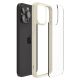 13. Spigen Crystal Hybrid-Hülle für iPhone 15 Pro Max – transparent und beige