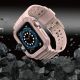 6. Schutzarmband für Apple Watch 38/40/41 mm Panzergehäuse-Armband - Rosa