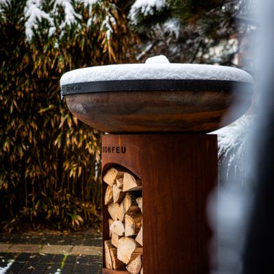 7. BONFEU-ABDECKUNG Ø80 FÜR GARTENFEUERSCHÜTTEL BONBOWL UND BONBIZA