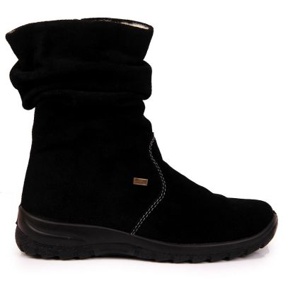 31. RIEKER W RKR130 isolierte Lederstiefeletten