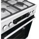 6. GORENJE GKS6C71WF Gas-Elektro-Herd 60 cm | Heißluftfrittieren | Extra Dampf | Auftauen | Weiß