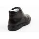 4. Lee Cooper Herrenschuhe, elegante schwarze gefütterte Lederstiefeletten