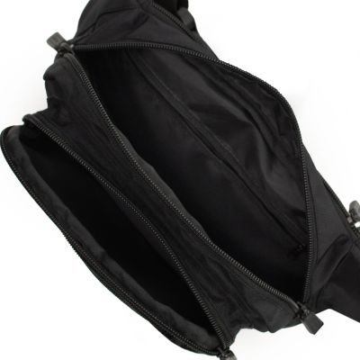 6. Wozinsky WSB-W1 Unisex-Schultertasche mit verstellbarem Riemen, wasserdicht – schwarz