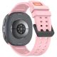 2. Tech-Protect Silikon-Air-Armband für Samsung Galaxy Watch 40/44/46 mm – Pink