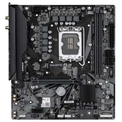 2. Gigabyte H610M D3H WIFI DDR4 Mainboard | Intel Prozessorfamilie | LGA1700 Prozessorsockel | Unterstützte Festplattenschnittstellen: SATA, M.2 | Anzahl SATA-Anschlüsse: 4