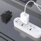 6. Dudao A27CEU PD 25W GaN SB-C Wandladegerät mit USB-C-Kabel – Schwarz