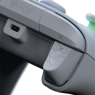 9. PDP Afterglow Wave Gray USB-Gamepad (Analog/Digital) für PC, Xbox One, Xbox Series S und Xbox Series X