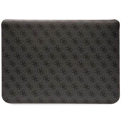 3. Guess 4G Stripe Metal Logo-Hülle für 14-Zoll-Laptop – Schwarz