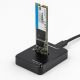 QOLTEC M.2 SATA SSD Dockingstation | NGFF | USB 3.1