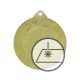 2. Medaille mit Gravur auf Laminat