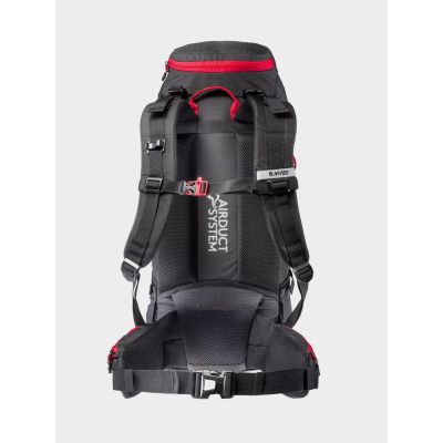 4. HI-TEC STONE 50 SCHWARZ/ROT Wanderrucksack