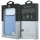 8. Mercedes Leder-Mesh-Hülle mit Bow Line MagSafe für iPhone 18 Pro / 17 Pro – Blau