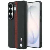 BMW MagSafe-Hülle mit perforiertem Streifenlogo für Samsung Galaxy S26 Ultra – Rot