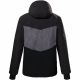 3. Killtec KSW 45 Herren Zip-Up Skijacke mit abnehmbarer Kapuze, Grau/Schwarz (38699/238)