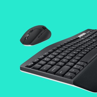 10. Logitech MK850 Performance Tastatur und Maus (universelle Funkfernbedienung + Bluetooth) – QWERTZ-Tastatur (Deutsch, Schwarz)