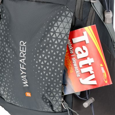 14. NC1925 GRAUER WAYFARER 35L NILS CAMP REISERUCKSACK