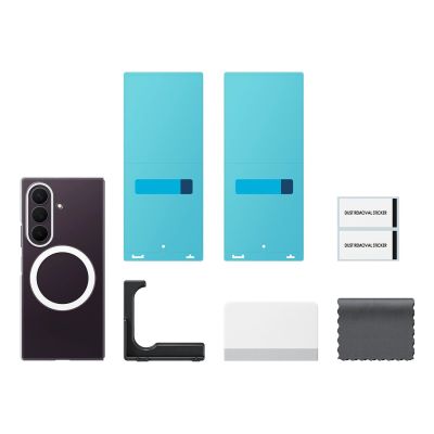 5. EF-CF976CTE Samsung Klarsichthülle mit Magnetverschluss für Galaxy Z Fold 8 Ultra Transparent