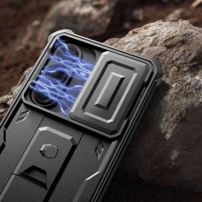 3. Tech-Protect Kevlar Cam+ Hülle für Samsung Galaxy S26 - Schwarz