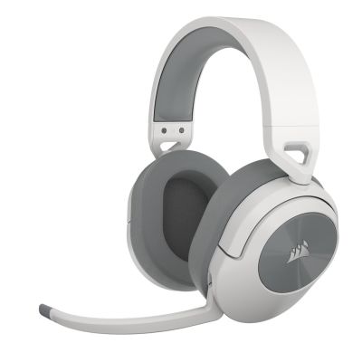 8. Corsair HS55 Kabelloses Bluetooth-Headset mit Kopfbügel, Gaming, Weiß