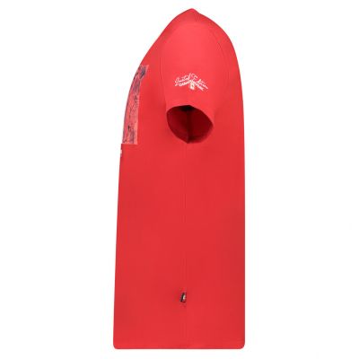 4. Canadian Peak JPALMEAK RED RM MEN 233 T-Shirt (RBMSZ2057H/CP-ROUGE)