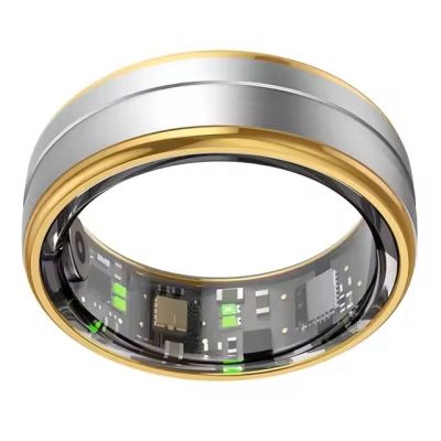 2. Smart Ring RUBICON R6 Gold/Silber GRÖSSE 10 (US) SMARUB325