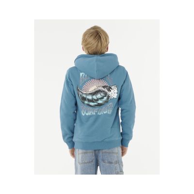 3. RIP CURL HAZE & TUBE LINED Z/T HOOD-BOY Sweatshirt, blau