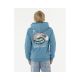 3. RIP CURL HAZE & TUBE LINED Z/T HOOD-BOY Sweatshirt, blau