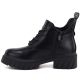 3. Damen-Botines mit Blockabsatz und Plateau, schwarz, Jezzi MR2502-3