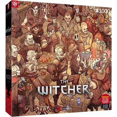 Tolle Beute: The Witcher – Geburtstagspuzzle, 1000 Teile