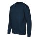 Unisex-Sweatshirt mit Rundhalsausschnitt (Marineblau)