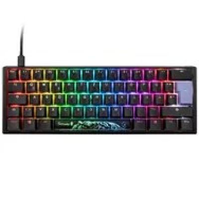 11. Ducky One 3 Classic Mini Gaming-Tastatur USB Deutsch Schwarz/Weiß