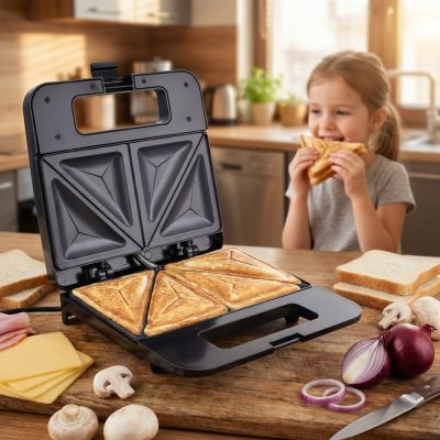 17. Esperanza PARMIGIANO EKT010 Sandwichmaker (1000W; schwarz)