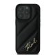 3. Karl Lagerfeld Quilted Signature Hülle für iPhone 16 Pro – Schwarz