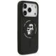 4. Karl Lagerfeld Silikon Karl&Choupette Ring MagSafe Case für iPhone 17 Pro Max - Schwarz