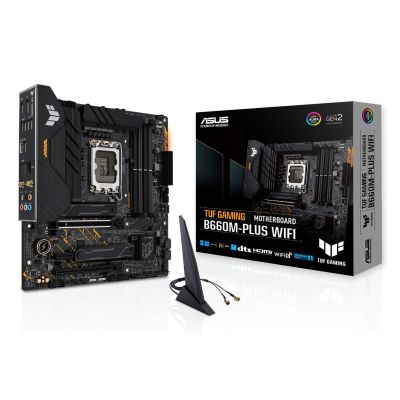 ASUS TUF GAMING B660M-PLUS WIFI Intel B660 LGA 1700 Micro-ATX