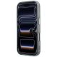 5. Mercedes Ring Stand Iconic Logo MagSafe Hülle für iPhone 18 Pro / 17 Pro - Schwarz